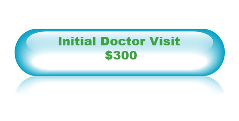 Initial Doctor Visit $300